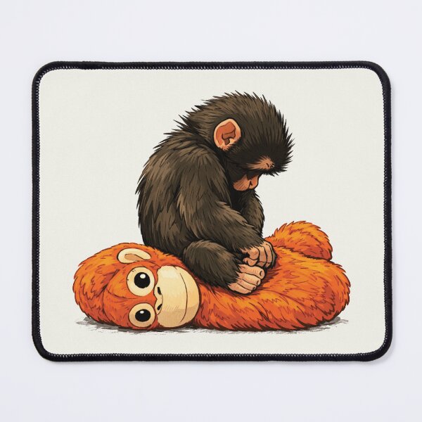 Item preview, Dear Punch, Punch Monkey, Viral Baby Monkey, Emotional Plush Toy designed and sold by SanipepaVase.