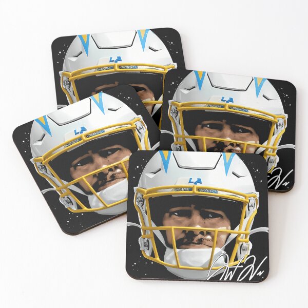 Item preview,  Justin Herbert Los Angeles C Helmet designed and sold by Yahia Mohamed.
