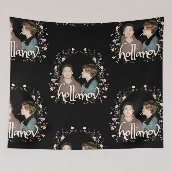Item preview, floral hollanov heated rivalry designed and sold by songbirdsart.