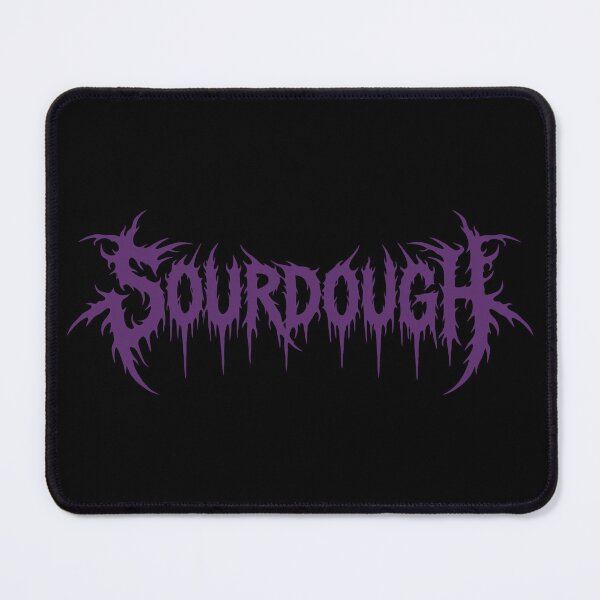 Item preview, Sourdough Funny Death Metal Style Logo designed and sold by Eh Plus Designs.