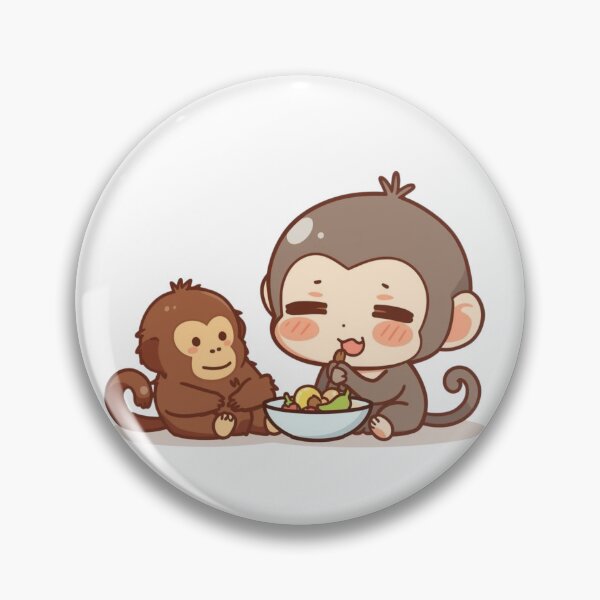 Item preview, Cute Monkey with Orangutan doll designed and sold by Rakurakukaimono.