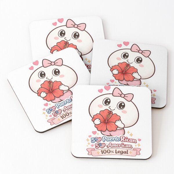Item preview, Puerto Rican/American Cute Blob  designed and sold by Gladys Art Studio.