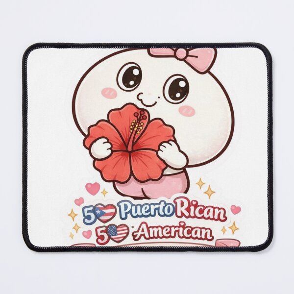 Item preview, Puerto Rican/American Cute Blob designed and sold by CozyBlobStudio.