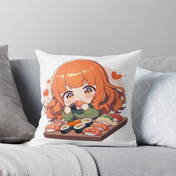 Item preview, Saori Takebe Girls Und Panzer Kawaii Chibi Sushi Love designed and sold by Spraykart.