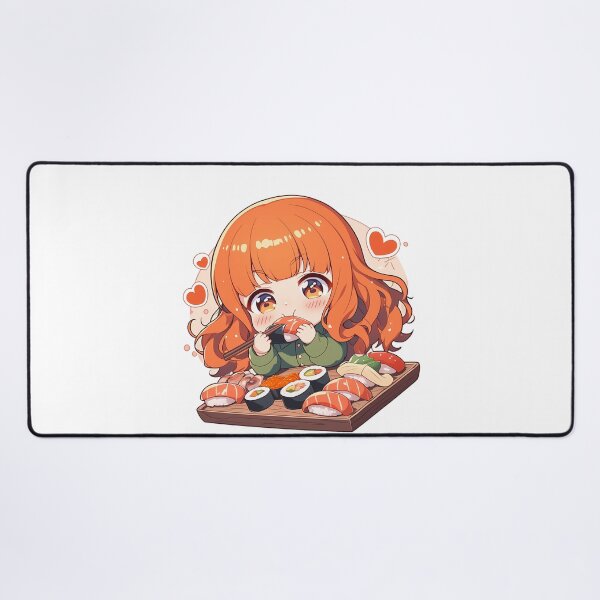 Item preview, Saori Takebe Girls Und Panzer Kawaii Chibi Sushi Love designed and sold by Spraykart.