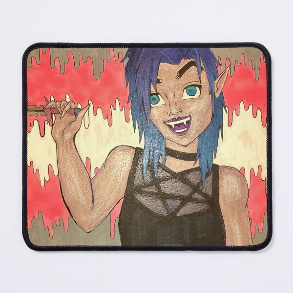 Item preview, Demigirl pride tiefling designed and sold by transemoartist.