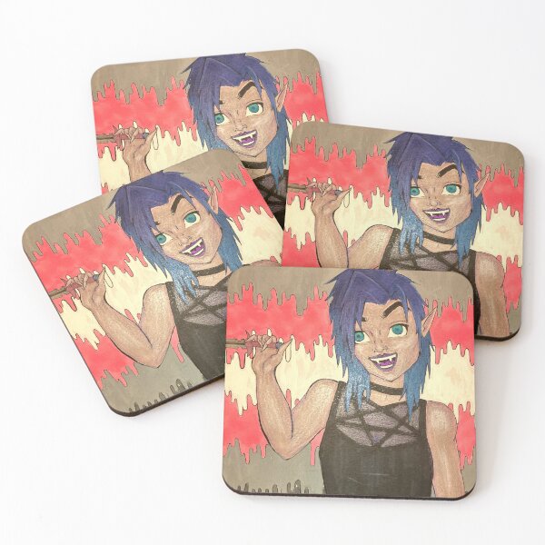 Item preview, Demigirl pride tiefling designed and sold by transemoartist.