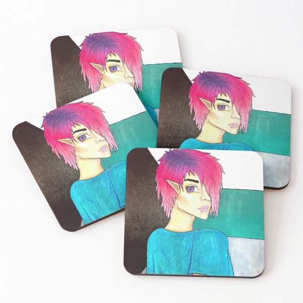 Item preview, Demiromantic pride elf designed and sold by transemoartist.