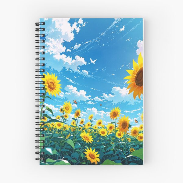 Item preview, Golden Sunflowers at Noon designed and sold by Aesthetic Visuals.