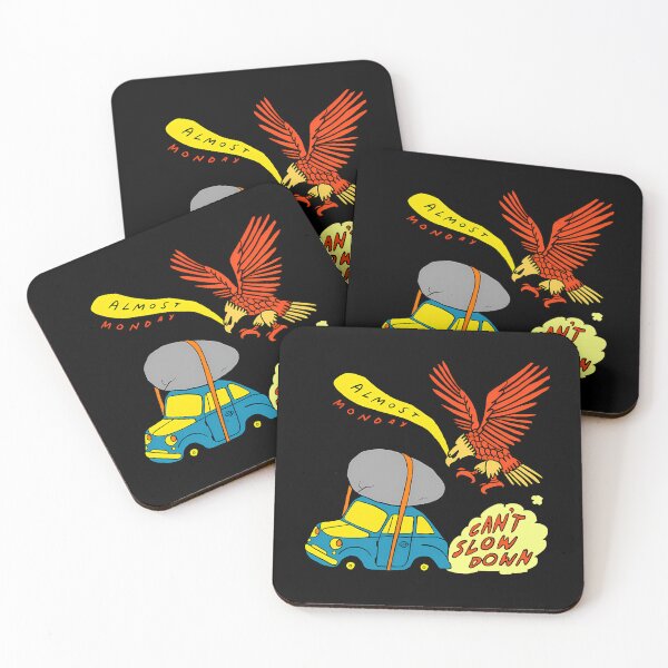 Item preview, The Eagle Chases The Car Almost Monday Can't Slow Down designed and sold by HorizonDragon.