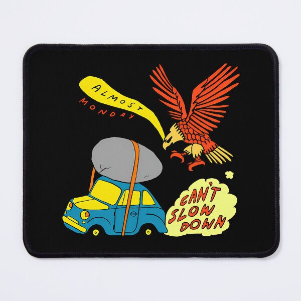 Item preview, The Eagle Chases The Car Almost Monday Can't Slow Down designed and sold by HorizonDragon.