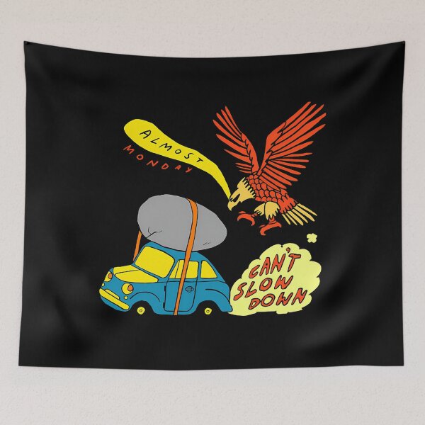Item preview, The Eagle Chases The Car Almost Monday Can't Slow Down designed and sold by HorizonDragon.