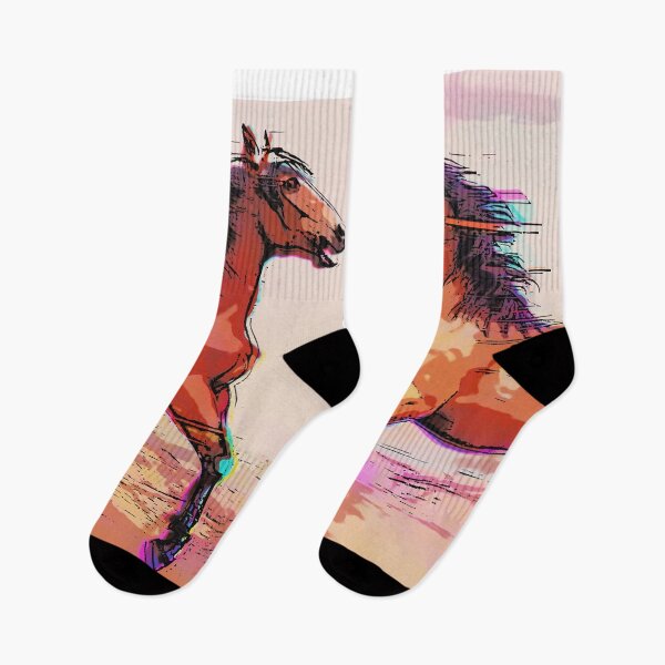Item preview, Lets Chat - Two Horses Talking  designed and sold by NaturePrints.