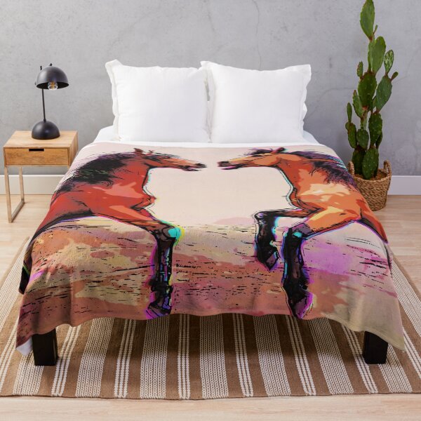 Item preview, Lets Chat - Two Horses Talking designed and sold by NaturePrints.