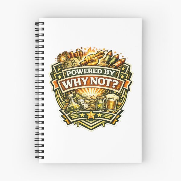 Item preview, Powered by “Why Not?" designed and sold by Throwing-Corn.