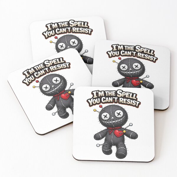 Item preview, I’m The Spell You Can’t Resist Voodoo Doll designed and sold by Skulls & Calaveras.