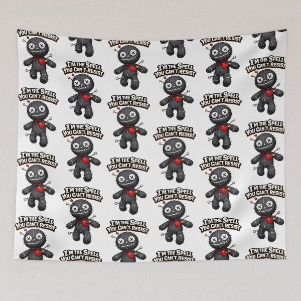 Item preview, I’m The Spell You Can’t Resist Voodoo Doll designed and sold by Skulls & Calaveras.