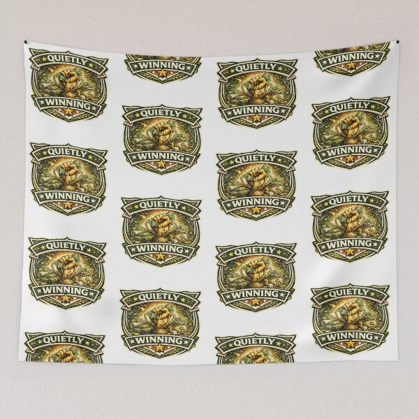 Item preview, Quietly Winning designed and sold by Throwing-Corn.