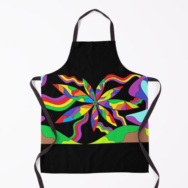 Item preview, Psychedelic Floral Art – Mind-Bending Trippy Flower Print designed and sold by oceantospace.