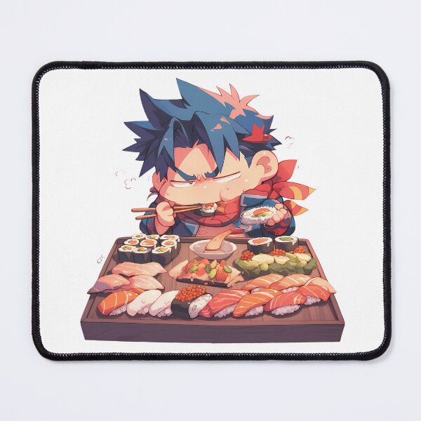 Item preview, Kamina Gurren Lagann Chibi Sushi Power Bite designed and sold by Spraykart.