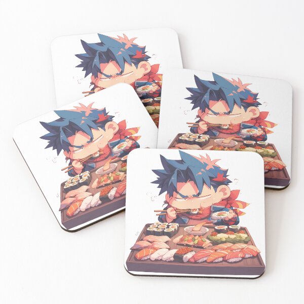 Item preview, Kamina Gurren Lagann Chibi Sushi Power Bite designed and sold by Spraykart.