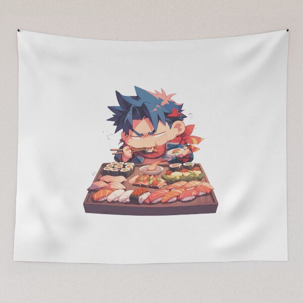 Item preview, Kamina Gurren Lagann Chibi Sushi Power Bite designed and sold by Spraykart.