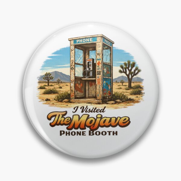 Item preview, I Visited The Mojave Phone Booth - Joshua Tree Edition designed and sold by Peter Stawicki.