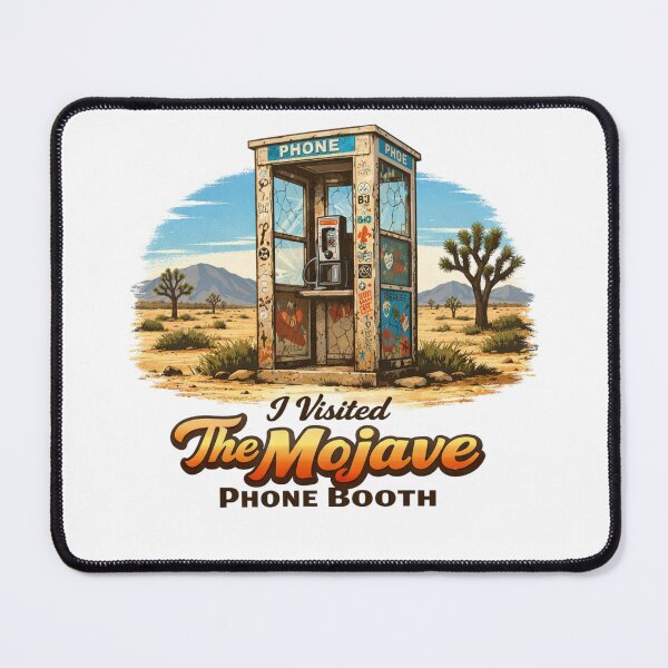Item preview, I Visited The Mojave Phone Booth - Joshua Tree Edition designed and sold by Peter Stawicki.