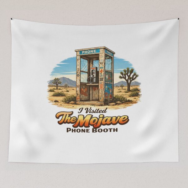 Item preview, I Visited The Mojave Phone Booth - Joshua Tree Edition designed and sold by Peter Stawicki.