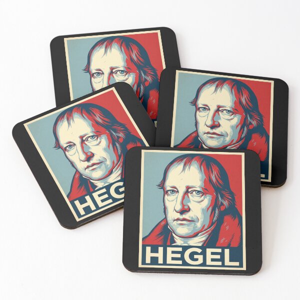Item preview, Georg Wilhelm Friedrich Hegel Hope Style Retro Poster Art  designed and sold by Anya Byron.