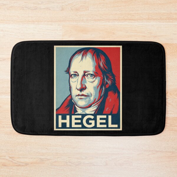 Item preview, Georg Wilhelm Friedrich Hegel Hope Style Retro Poster Art  designed and sold by Anya Byron.