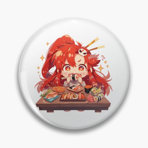 Item preview, Yoko Littner Gurren Lagann Chibi Sushi Sparkle designed and sold by Spraykart.