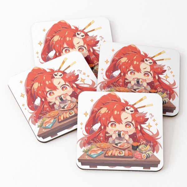 Item preview, Yoko Littner Gurren Lagann Chibi Sushi Sparkle designed and sold by Spraykart.