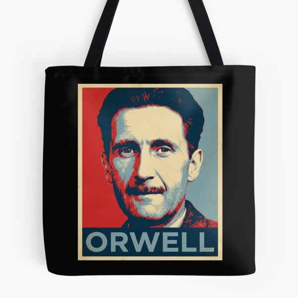Item preview, George Orwel Hope Style Retro Poster Art  designed and sold by Anya Byron.