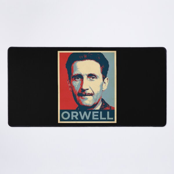 Item preview, George Orwel Hope Style Retro Poster Art designed and sold by Anya Byron.