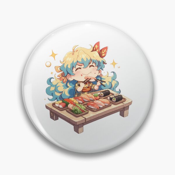 Item preview, Nia Teppelin Gurren Lagann Chibi Sushi Sweet Moment designed and sold by Spraykart.