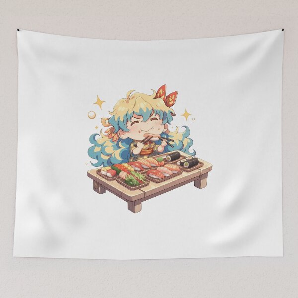 Item preview, Nia Teppelin Gurren Lagann Chibi Sushi Sweet Moment designed and sold by Spraykart.