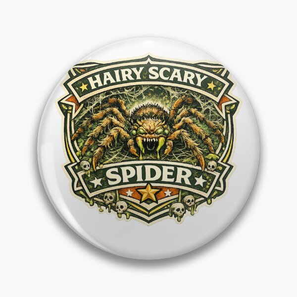 Item preview, Hairy scary spider designed and sold by Throwing-Corn.