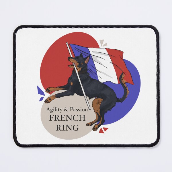 Item preview, French Ring (Agility & Passion) designed and sold by CelticK9s.