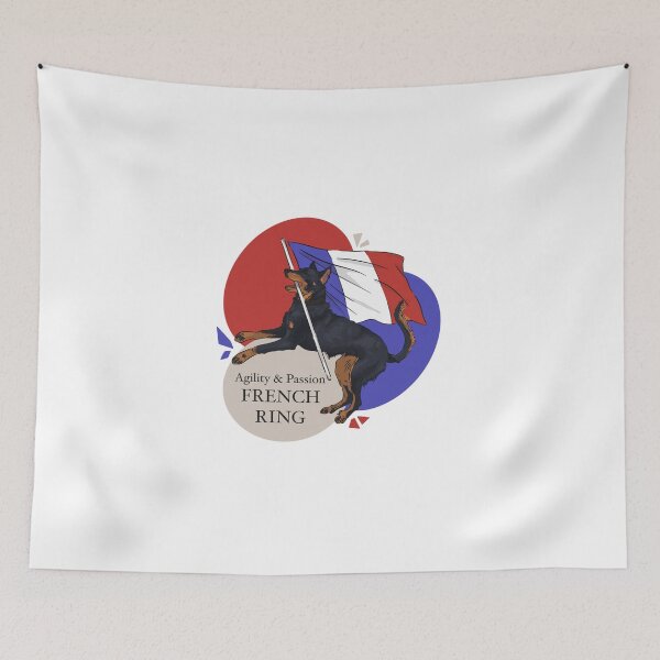 Item preview, French Ring (Agility & Passion) designed and sold by CelticK9s.
