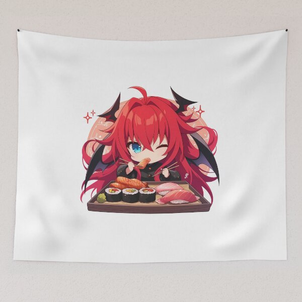 Item preview, Rias Gremory High School Dxd Chibi Sushi Wink designed and sold by Spraykart.