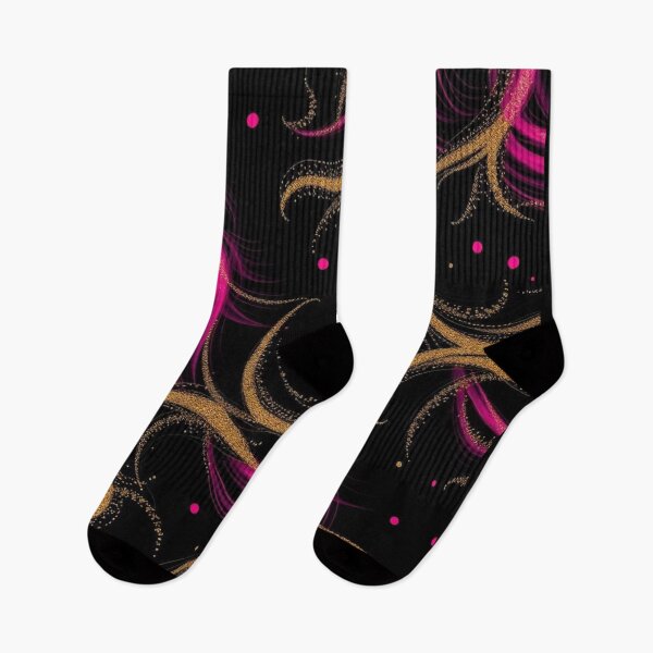 Item preview, Y2k Swirls Pink and Gold designed and sold by Ayla923.