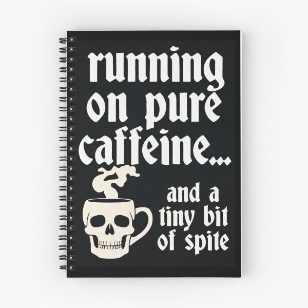 Item preview, Running on Pure Caffeine and a Tiny Bit of Spite designed and sold by LauraMK.