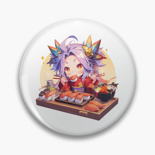 Item preview, Shiro No Game No Life Kawaii Sushi Feast designed and sold by Spraykart.