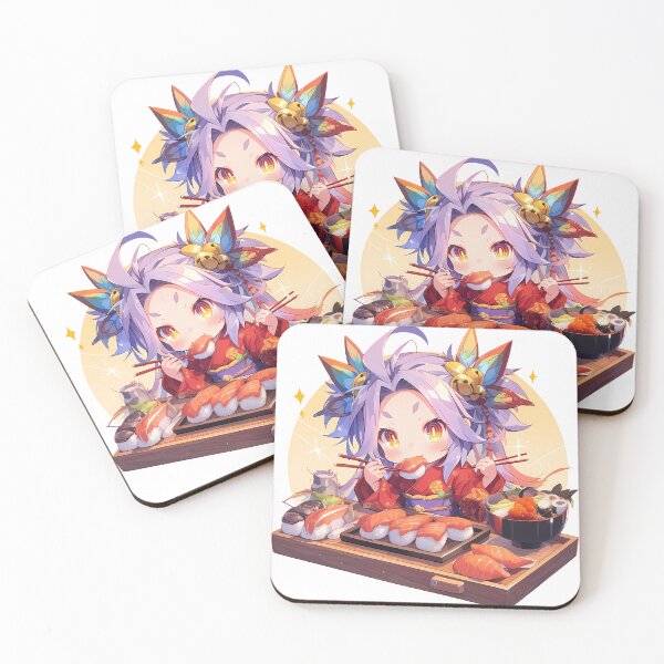 Item preview, Shiro No Game No Life Kawaii Sushi Feast designed and sold by Spraykart.