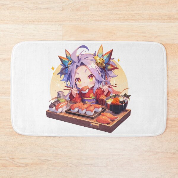 Item preview, Shiro No Game No Life Kawaii Sushi Feast designed and sold by Spraykart.