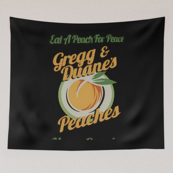Item preview, Allman Brothers Eat A Peach For Peace Gregg Duanes Peaches designed and sold by HorizonDragon.