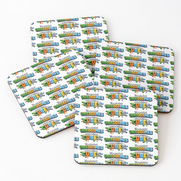 Item preview, The Greatest Videogames Are Made From Cubes designed and sold by TeeTimeTreasure.
