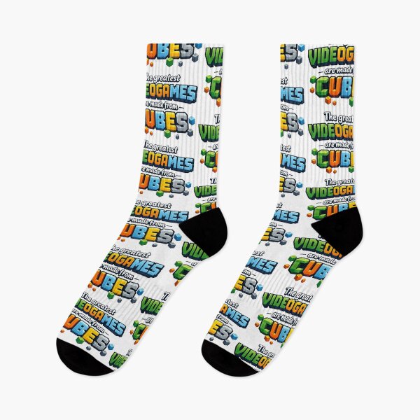 Item preview, The Greatest Videogames Are Made From Cubes designed and sold by TeeTimeTreasure.
