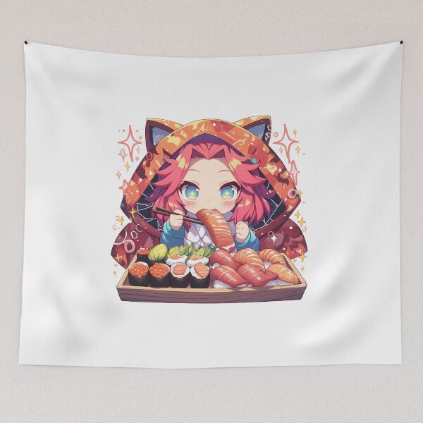Item preview, Stephanie Dola No Game No Life Kawaii Sushi Rush designed and sold by Spraykart.